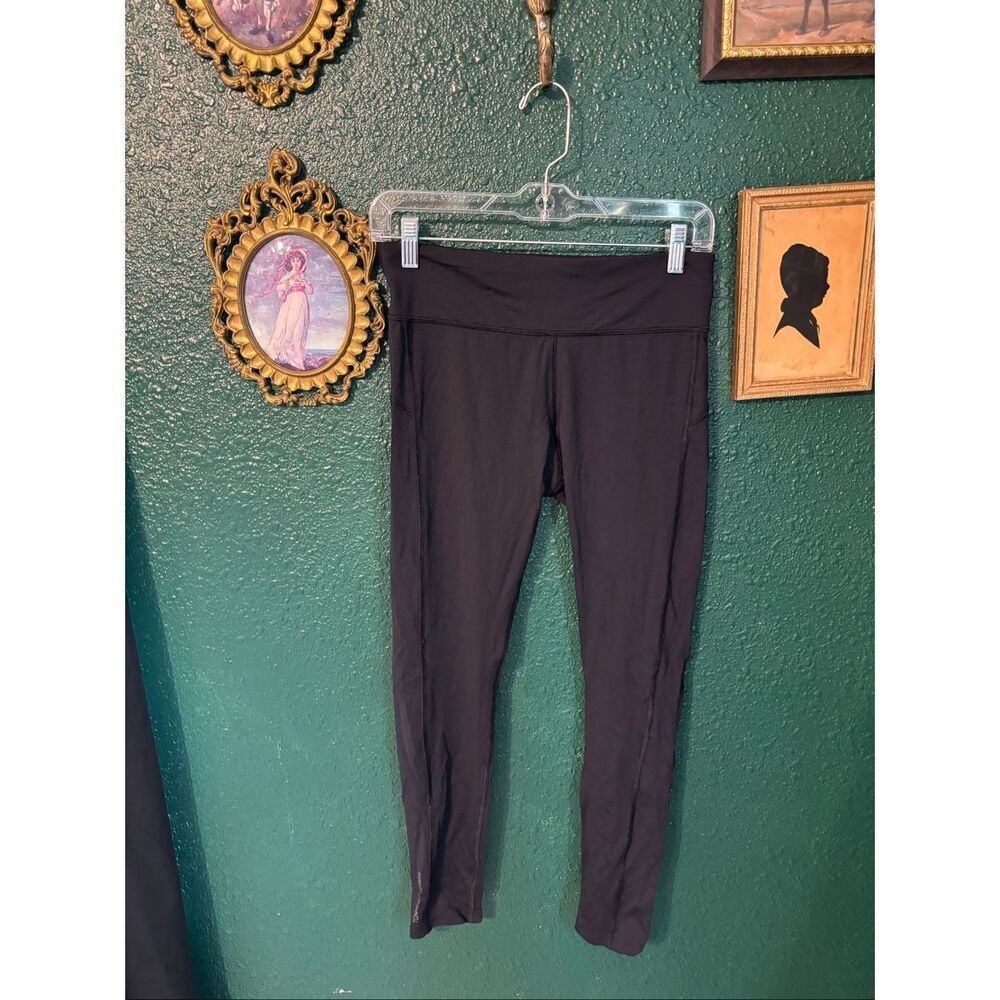 Tommie Copper Black Nylon Leggings Sz Small